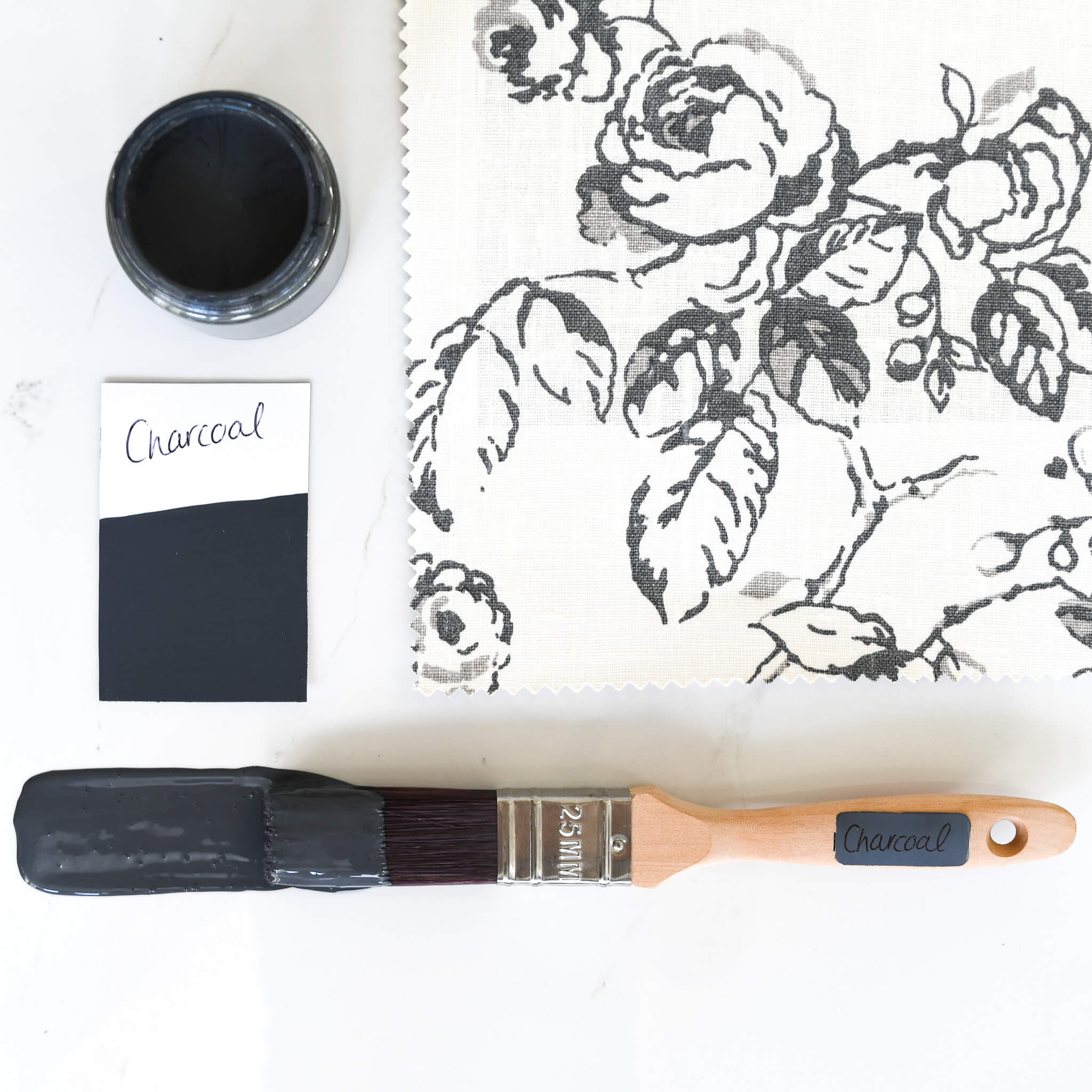 Charcoal Chalk Furniture Paint