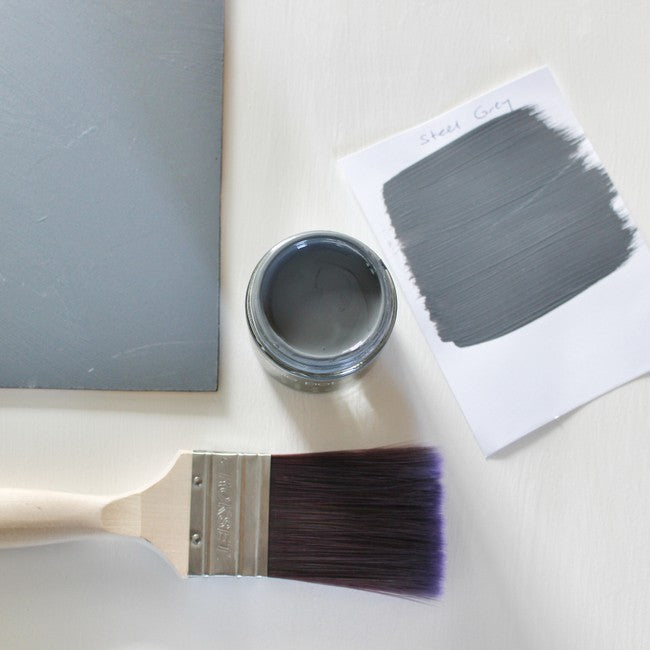 Steel Grey Chalk Furniture Paint