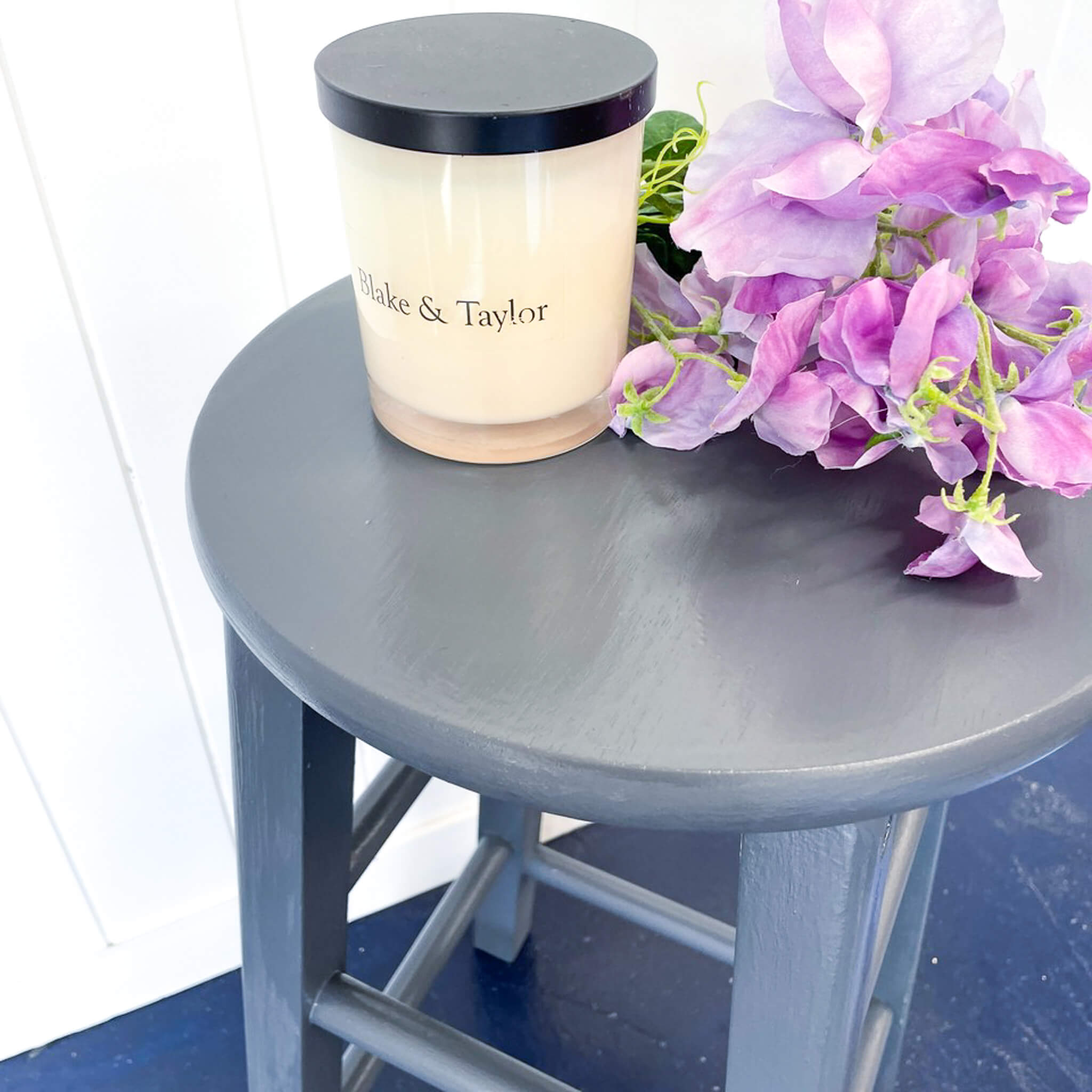 Steel Grey Chalk Furniture Paint