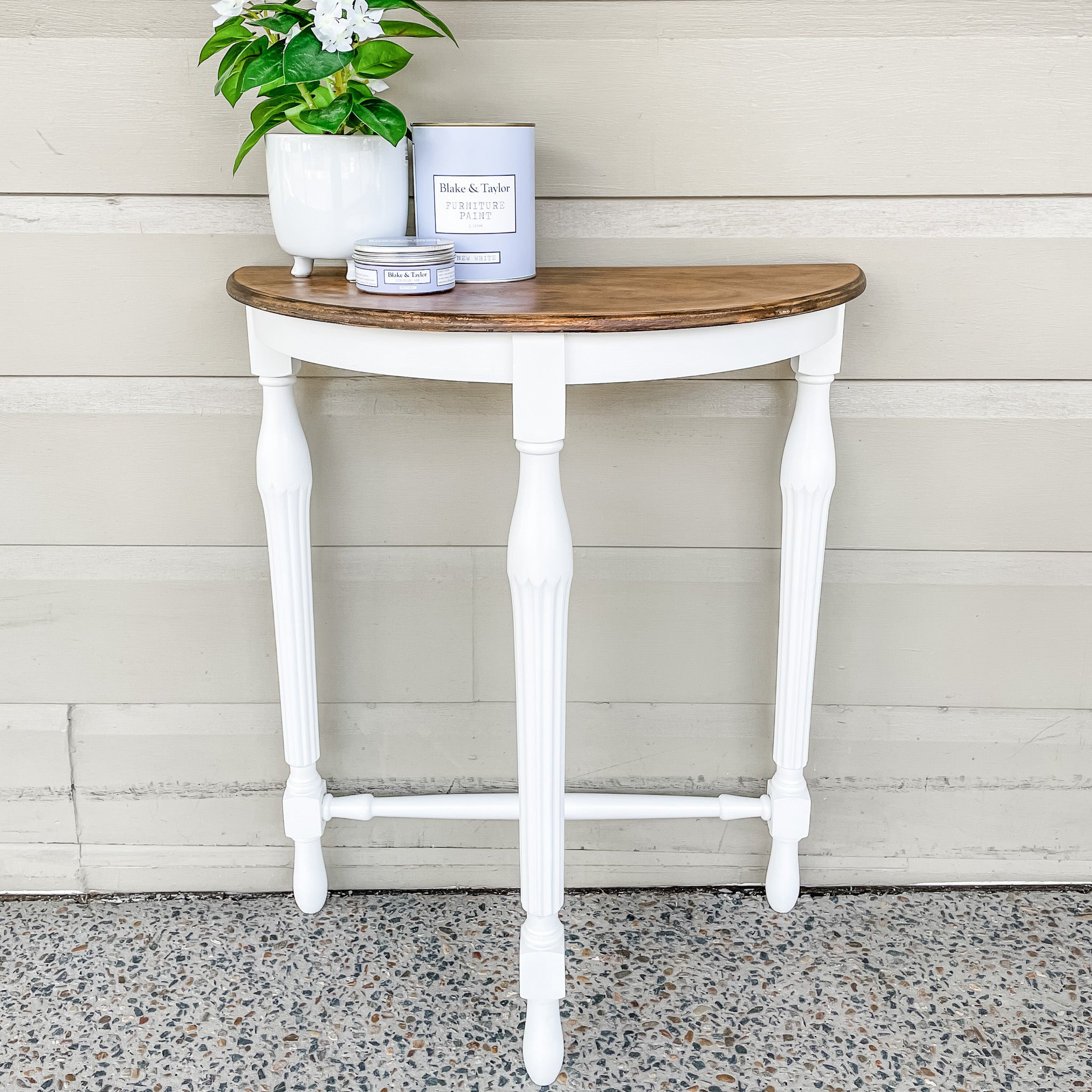 New White Chalk Furniture Paint