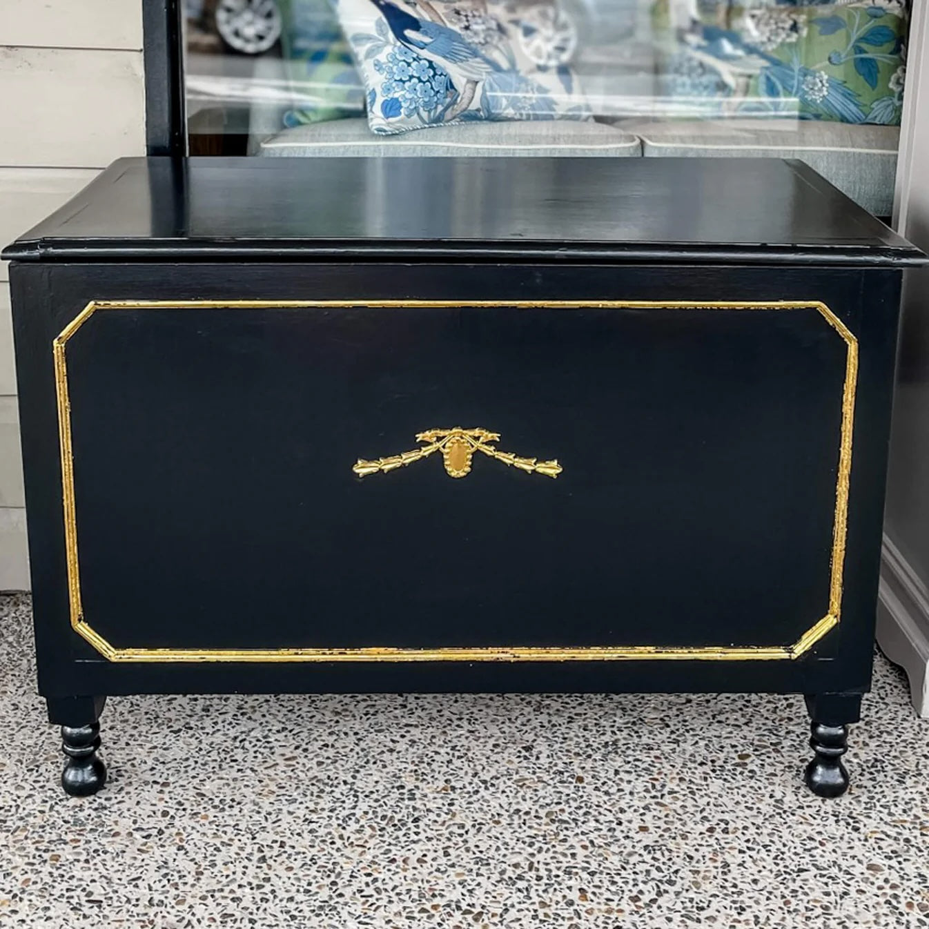 Black Chalk Furniture Paint