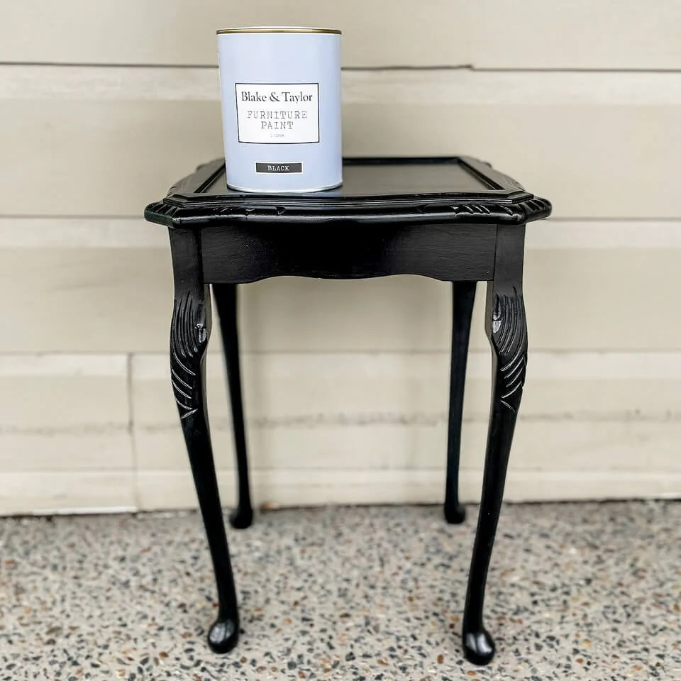 Black Chalk Furniture Paint