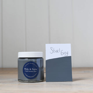 Steel Grey Chalk Furniture Paint